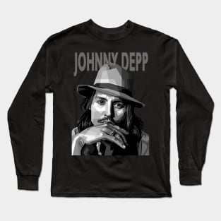 Depp Grey Long Sleeve T-Shirt